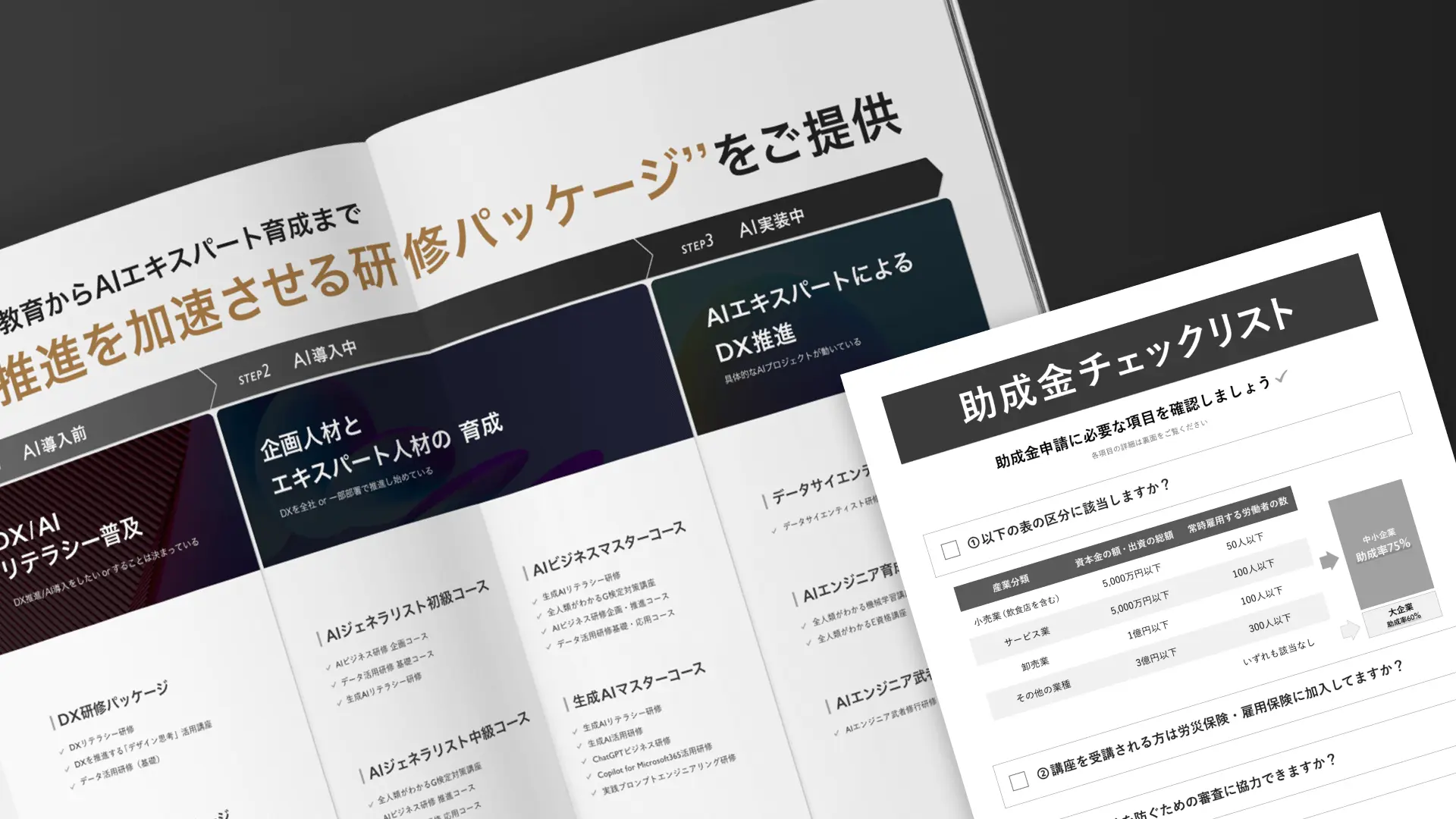 DX/AI人材育成 研修パッケージ｜サービス紹介資料